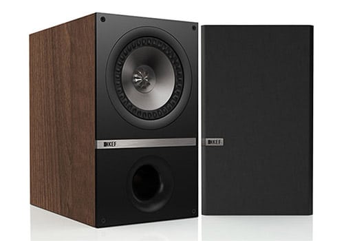 KEF Q300 with and without grille