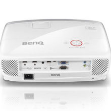 BenQ HT2150ST back view with inputs and outputs