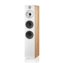 Bowers & Wilkins 603 oak front angle