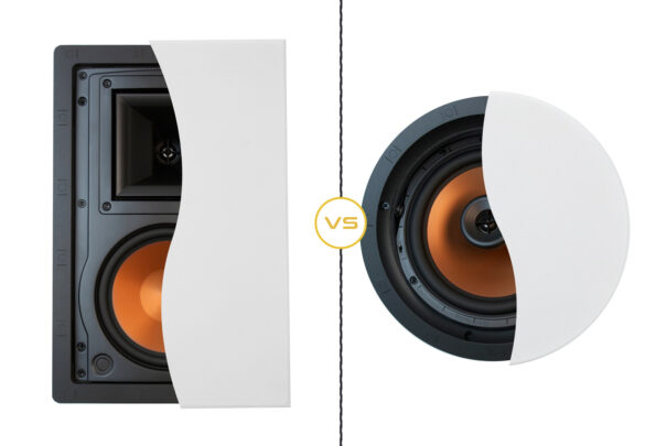 in-ceiling vs in-wall speakers